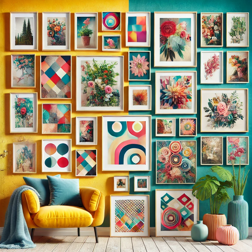 COLLAGE PHOTO FRAME WALL